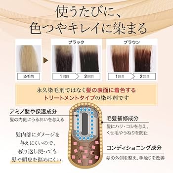 Amazon | (AFC) シャンプー ヘアカラー トリートメント 爽快柑 染ま