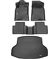 Vista 35 de HAFIDI® Juego de alfombrillas y forro de carga para Honda CRV 2023, 2024, 2025, 2026 (no compatible con modelos híbridos CRV), protección para todo