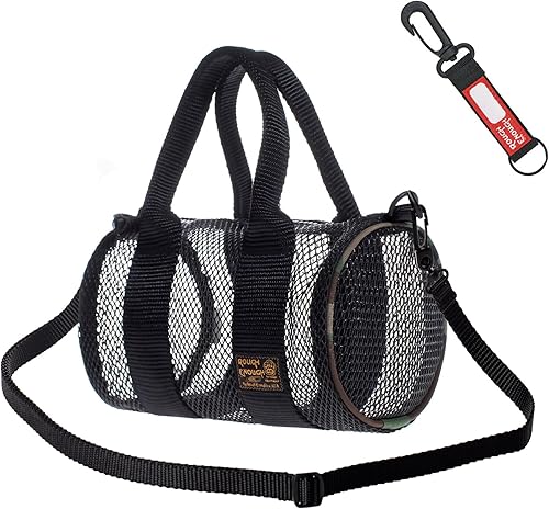 Rough Enough - Bolso cruzado pequeño transparente para mujer, eventos de estadio, conciertos de campo