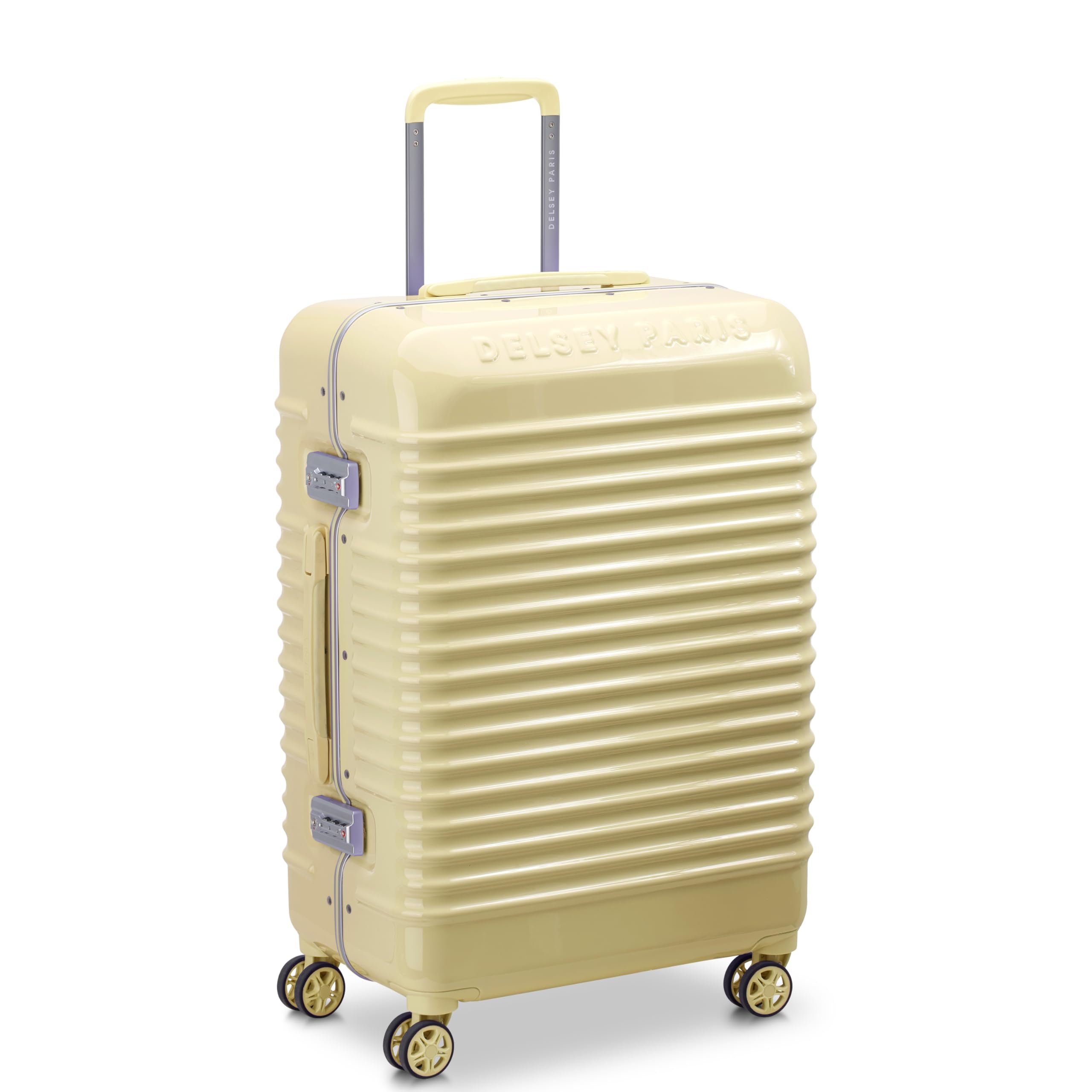 Delsey Oficjalna walizka DELSEY do przenoszenia, Shadow Shadow 5.0, zamek TSA, 8 kółek, podwójne kółka, 5-letnia międzynarodowa
