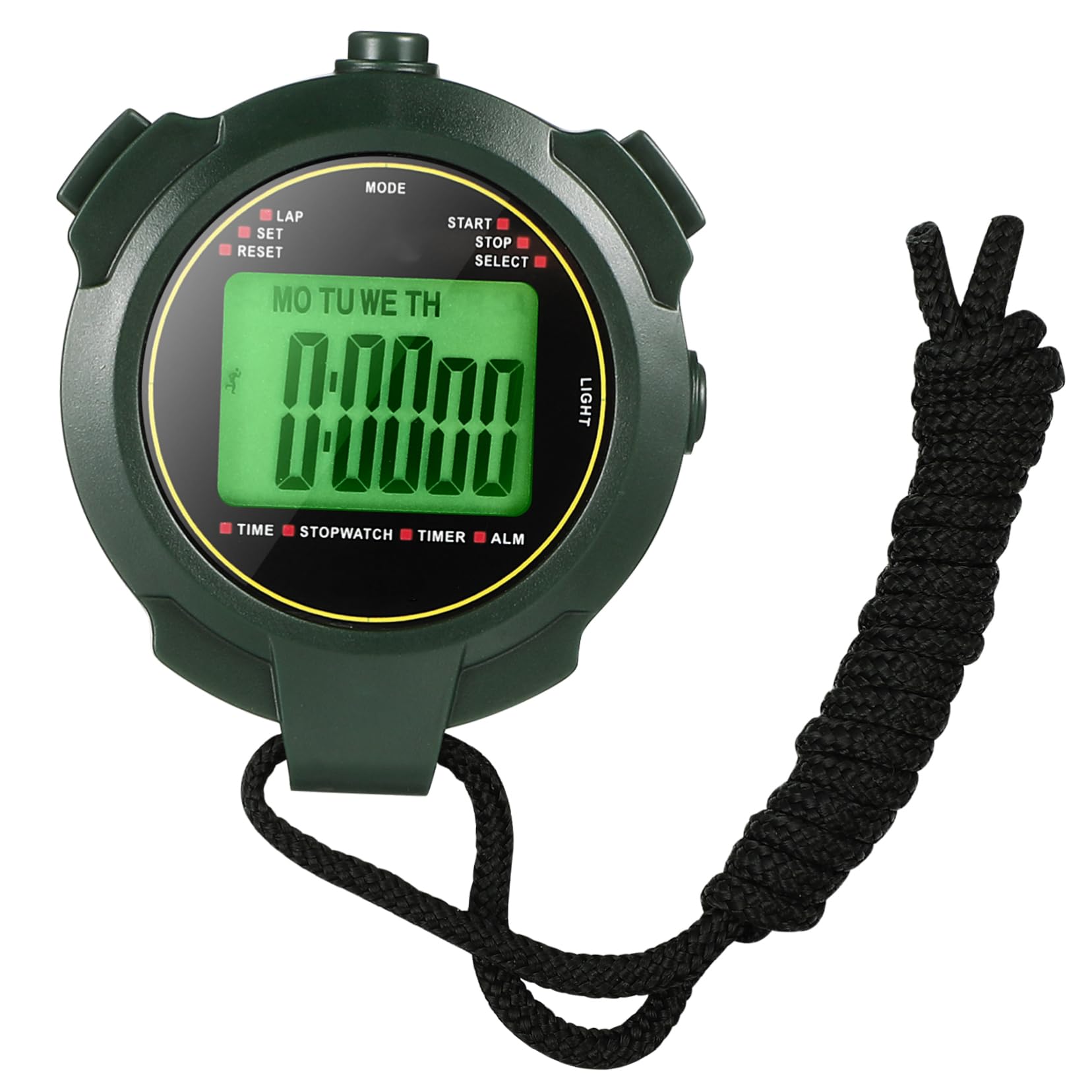Alasum Portable Digital Sports Stopwatch with Date Multi Function for Fitness Training and Gym Use Display and Easy Operation-picture-11