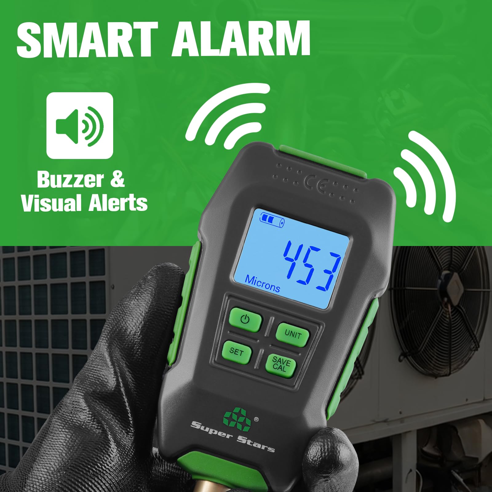 Digital Vacuum Gauge - HVAC Tester with FREE SHIPPING -5 Digital Vacuum Gauge - HVAC Tester with FREE SHIPPING -5