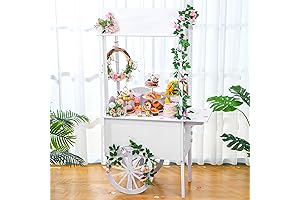6ft Sweet Cart, Easy Assembly, Perfect for Parties