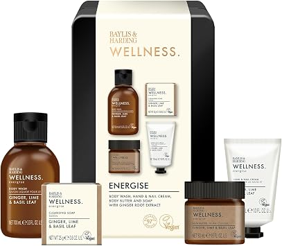 Baylis & Harding Luxury Wellness Tin Gift Set - Vegan Friendly Pack of 1