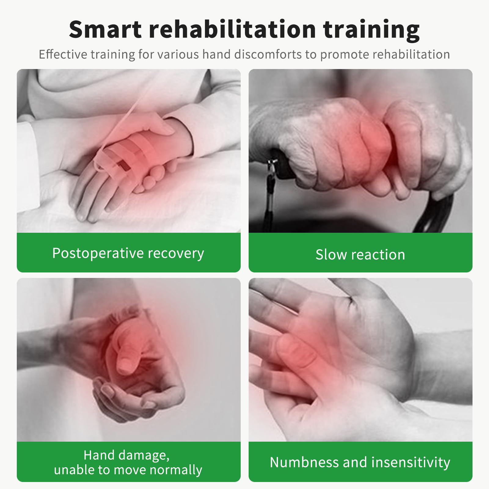 Guantes Roboticos Rehabilitación Ictus, Entrenamiento de Muñeca Órtesis de Dedo, Terapia para Pacientes con Trazo Artritis Hempiplejia, Alivia la Rigidez de la Mano Funcional Orange plugin Left M