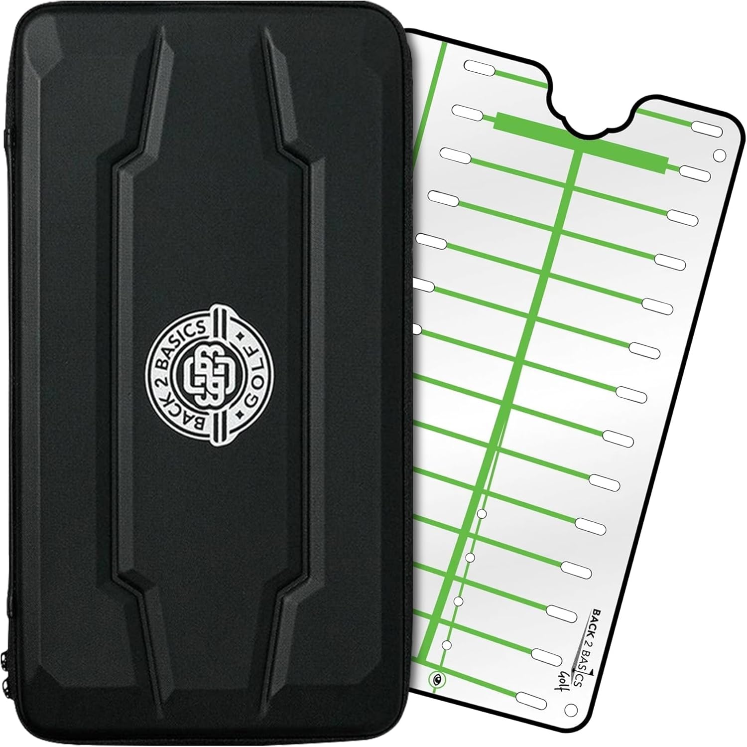 Pro Path Carrying Case and Golf Putting Mirror Bundle