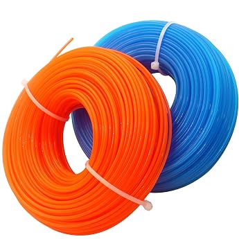 Replacement Trimmer Line Nylon String Trimmer Line 0.065 Inch 1.6 mm x 100 m Nylon Cord for Garden