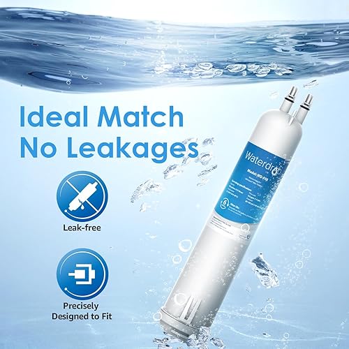 Miniatura 6 de Waterdrop WD-F08 Repuesto para 4396841, Everydrop Filter 3, EDR3RXD1, 4396710, Kenmore 46-9083, 46-9030, filtro de agua para refrigerador, 2 filtros