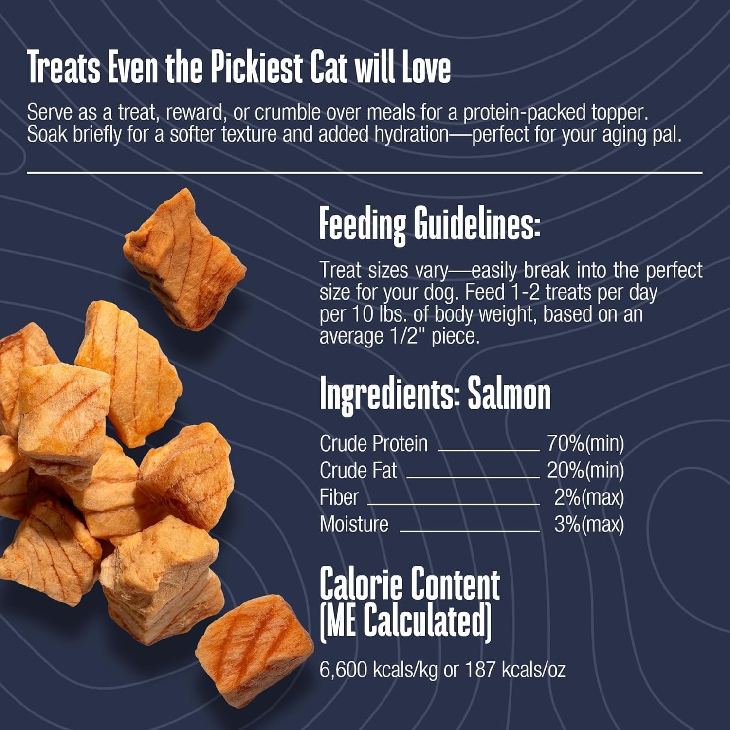 Whole Life Cat Just One Freeze Dried Cat Treats Variety Pack – Chicken, Salmon, Shrimp, Tuna & Turkey, Human Grade High Protein Snacks and Food Toppers, Natural USA Made Treats, 5 Flavors