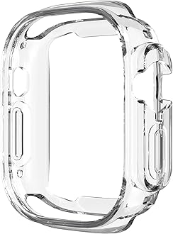 Ultra Thin Soft TPU Shockproof Bumper Case for iWatch Apple Watch Series Ultra 2/Ultra Clear 49mm