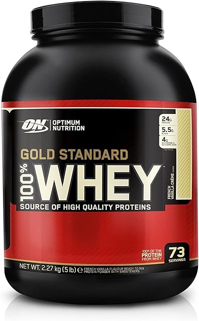 Optimum Nutrition Gold Standard Whey, puszka 2270 g, wanilia