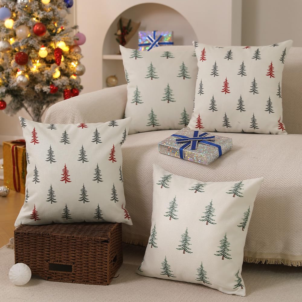 Amazon.co.jp: DFXSZ クリスマスクッションカバー 18x18インチ 2枚