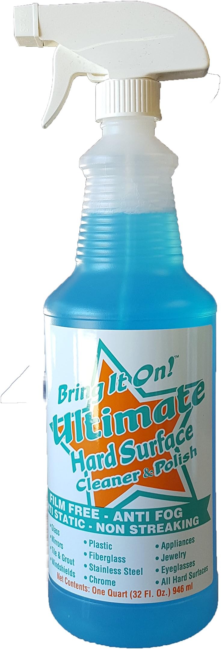 Multipurpose Cleaner | Granite Countertop Cleaner | Flat Screen TV Cleaner | Stainless Steel Cleaner | Alcohol And Ammonia Free, Streak Free Hard Surface Polish