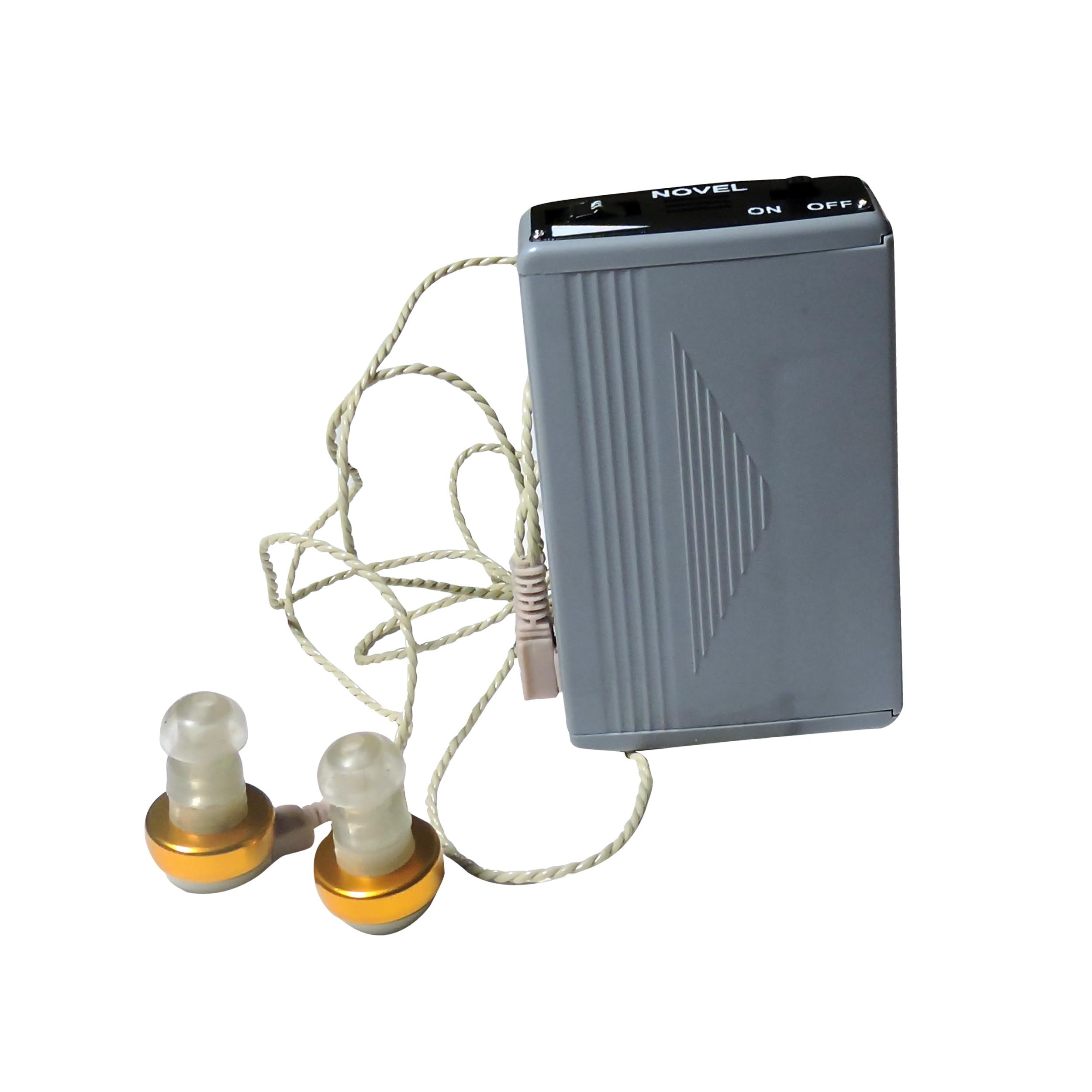 Ethigen Both Ear Amplifier Device for Deaf Old age Hearing Aid Machine-Novel (Pocket Machine) with V Cord Pocket Model Hearing Aid (B0CWVPFS6B) Amazon Price History, Amazon Price Tracker