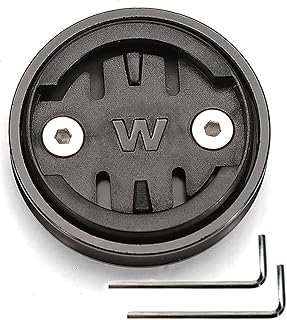 BSSOK Bike Computer Stem Top Cap Mount for Wahoo Elemnt, Elemnt Roam, Elemnt Bolt, Elemnt Mini, GPS Bike Computer (Wahoo-Black)