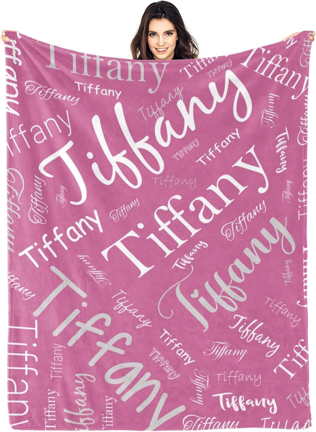 Esthqetic Personalized Blankets for Kids Adult Personalized