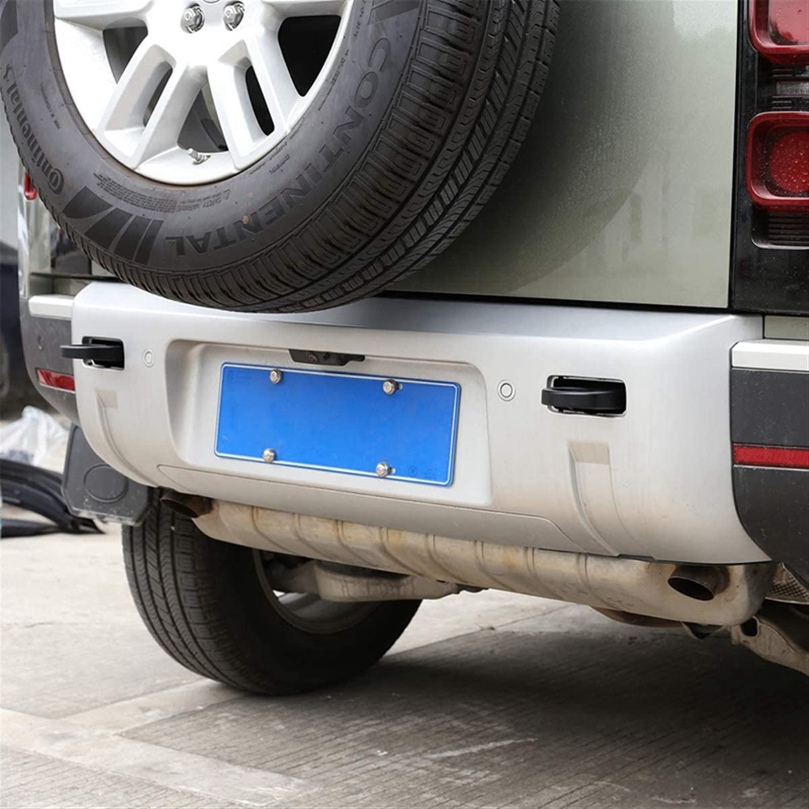 PortablPractical Trailer Hitch Shape Trailer Tylny zderzak ze stopu aluminium Ciężki zaczep do przyczepy Hak holowniczy (kolor: czerwony)