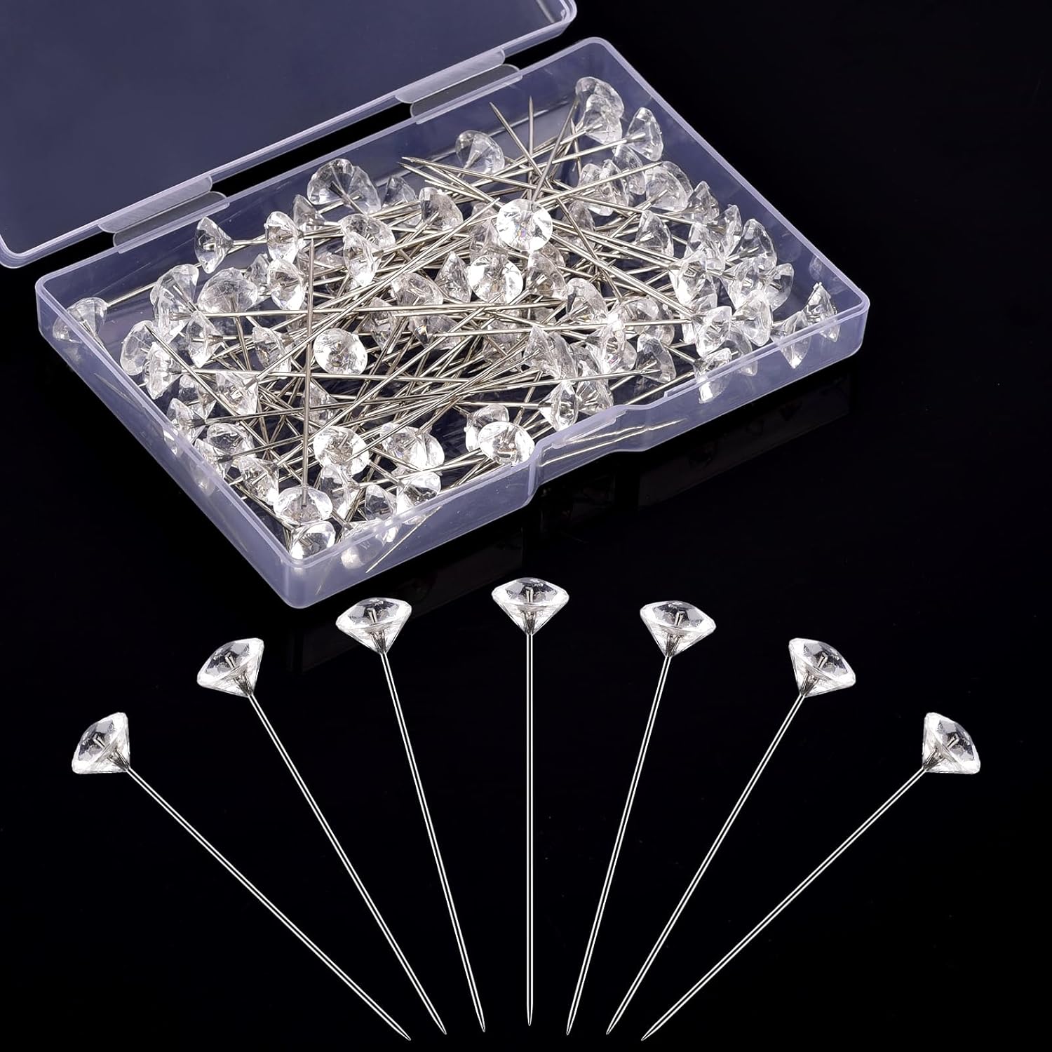 Bouquet Pins, ARRITZ 100PCS Sewing Corsage Pins 2inch