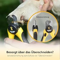 Thunderpaws Profi Köröm Vágó Kutyáknak Védővel és Biztonsági Zárral 8