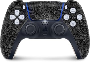TACKY DESIGN PS5 CONTROLLER SKIN BLACK Skin For PS5 Skin, Vinyl 3M Stickers ps5 controller cover Decal Full wrap ps5 skins