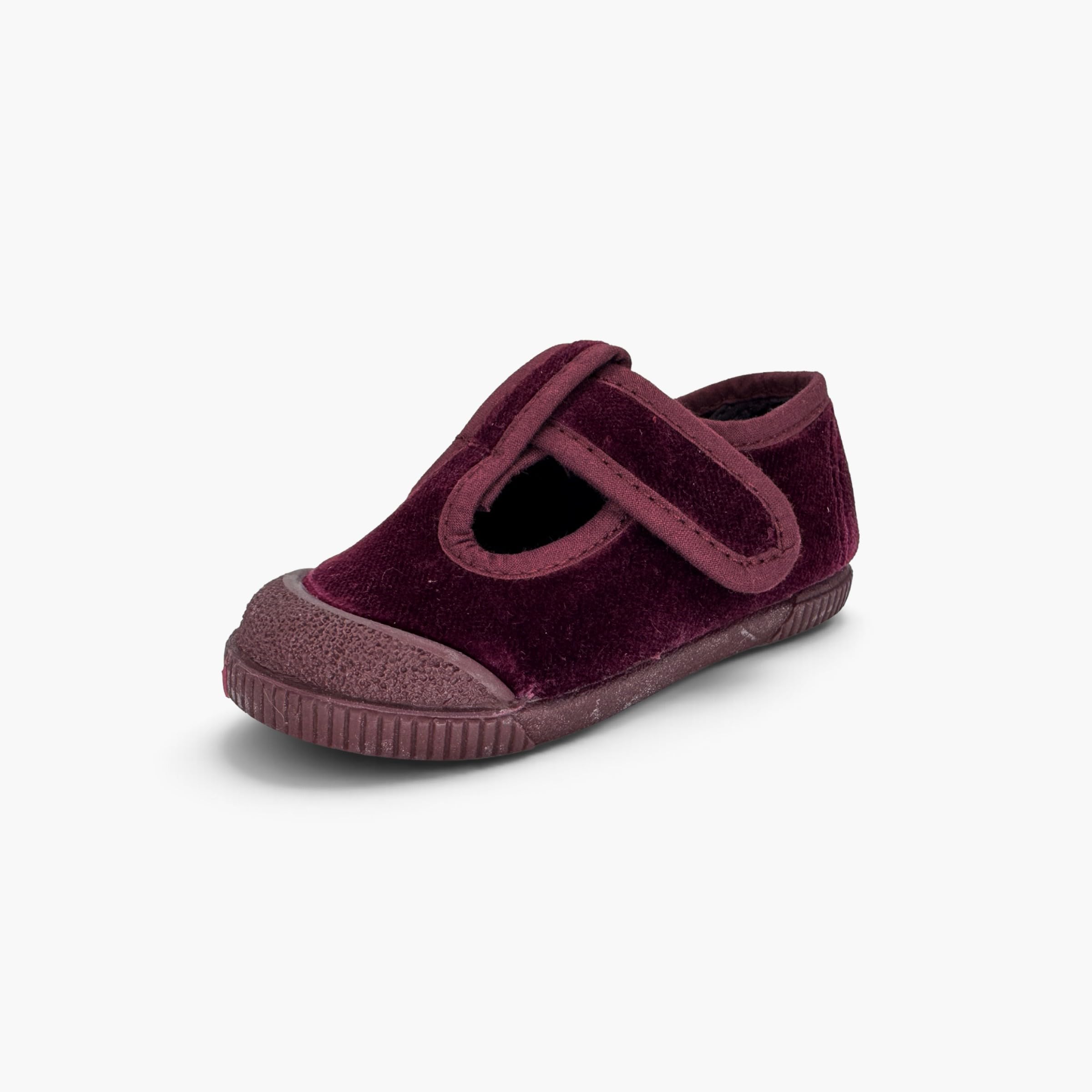 Pisamonas Scarpe Occhio di Bue Barefoot Velluto Punta Gomma