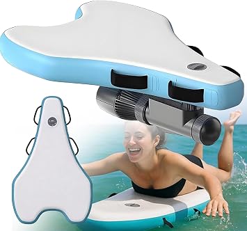 500W/700W Electric Surfboard - Inflatable Jet Board for Beginners & Pros, Dual-Mode, Saltwater-Resistant, Portable for Water Sports Adventures 700W