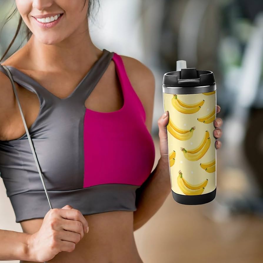 Amazon | 水筒 バナナ柄 フルーツ マグボトル タンブラー コーヒー Amazon | 水筒 バナナ柄 フルーツ マグボトル タンブラー コーヒー