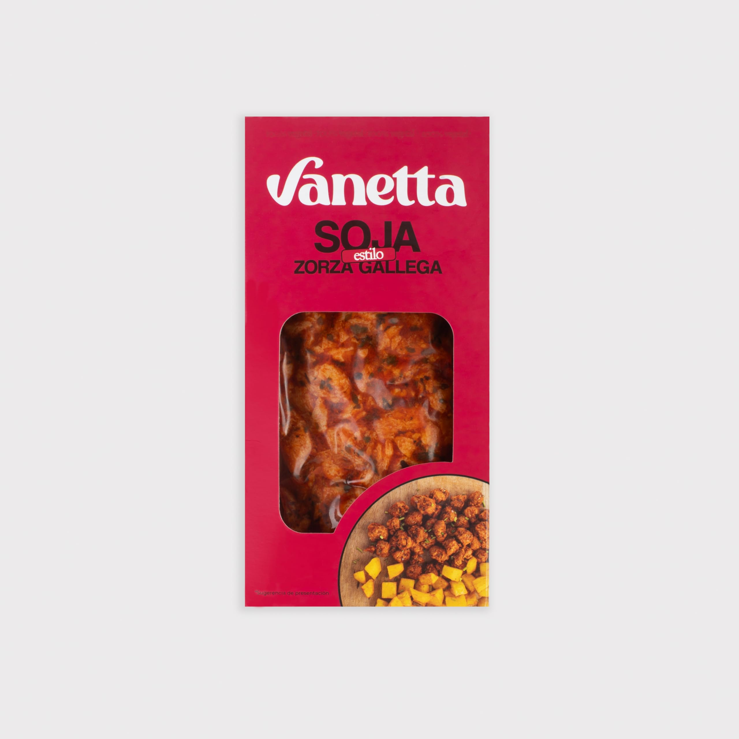 Soja estilo Zorza Gallega - Carne Vegana- (400gr) -Caja 4 unidades