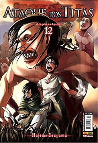 Attack on Titan vol. 12 — capa da edição Panini