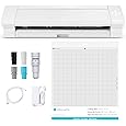 Silhouette Cameo 4 with Bluetooth, 12" Cutting Mat, Autoblade 2, 100 Designs and Silhouette Studio Software - White Edition