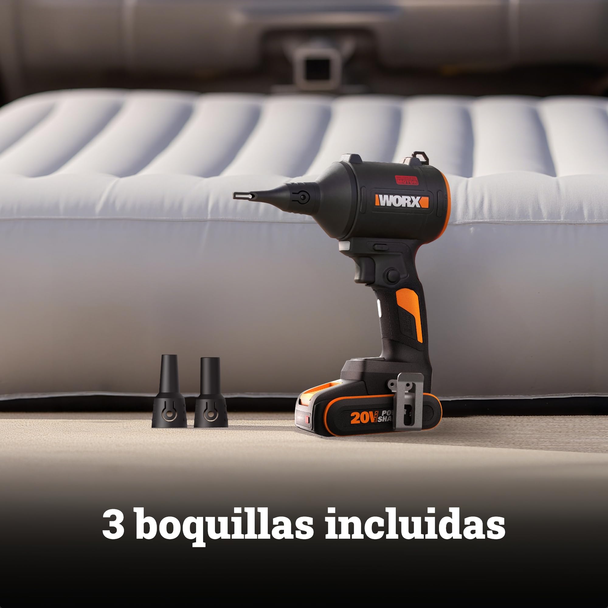 WORX 20V Akku-Staubbläser bürstenloser Motor elektrisches Luftgebläse