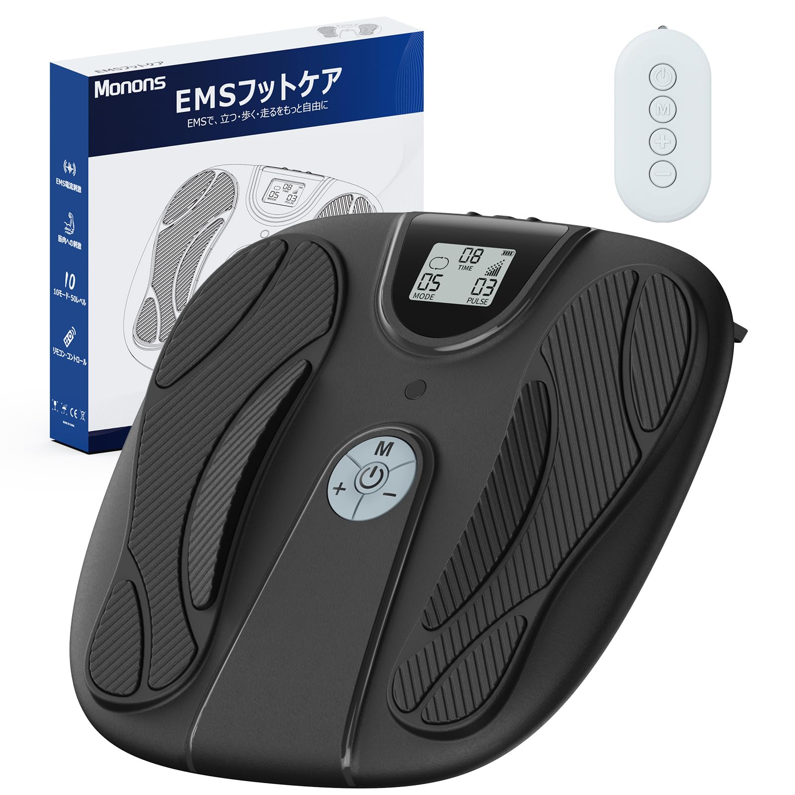 Amazon | Monons[モノンズ] EMS フットケア 足裏 マシーン【10種類