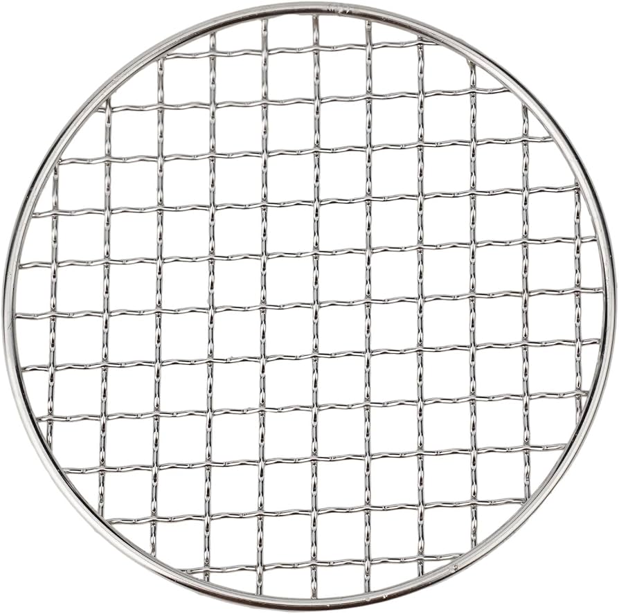 Griglia Rotonda In Acciaio Inox 28 Cm Per Barbecue – Scegli Tra 7 Taglie (18-30 Cm), Resistente E Facile Da Pulire
