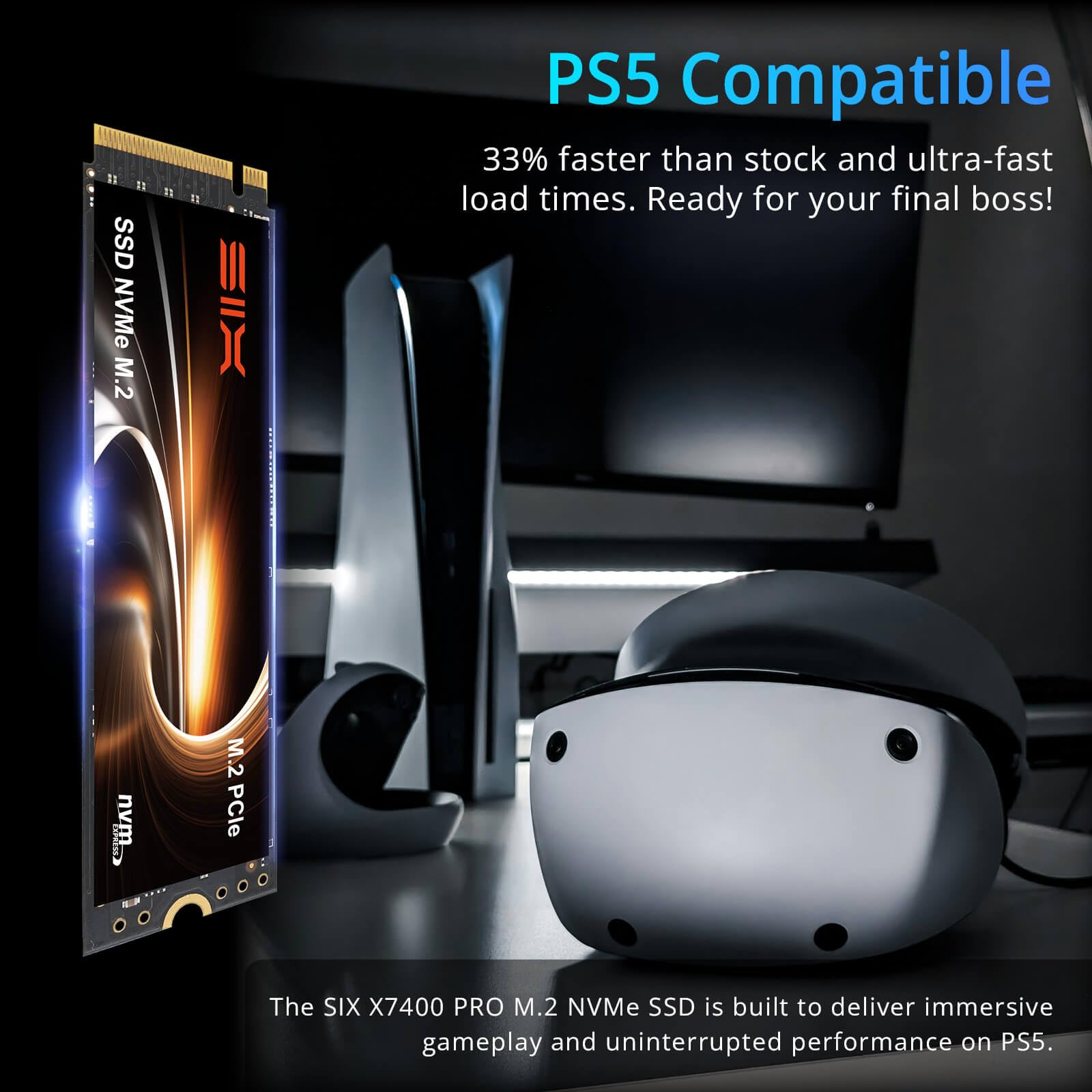 Amazon.com: SIX NVME M.2 SSD PCIe 4.0-2TB m.2 2280 ssd, Read