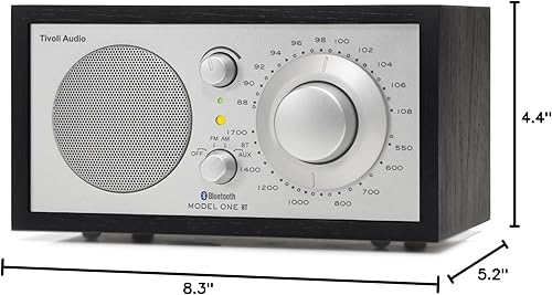 Miniatura 4 de Radio AMFM con Bluetooth Tivoli Audio M1BTBBS Modelo uno
