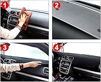 Vista 7 de NaKeah Cubierta para tablero de instrumentos para Kia Forte Cerato 2014-2017