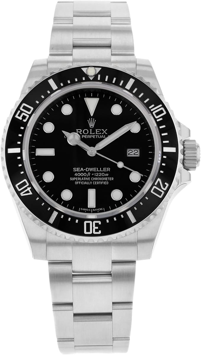 Rolex Sea-Dweller Black Dial Stainless Steel 116600