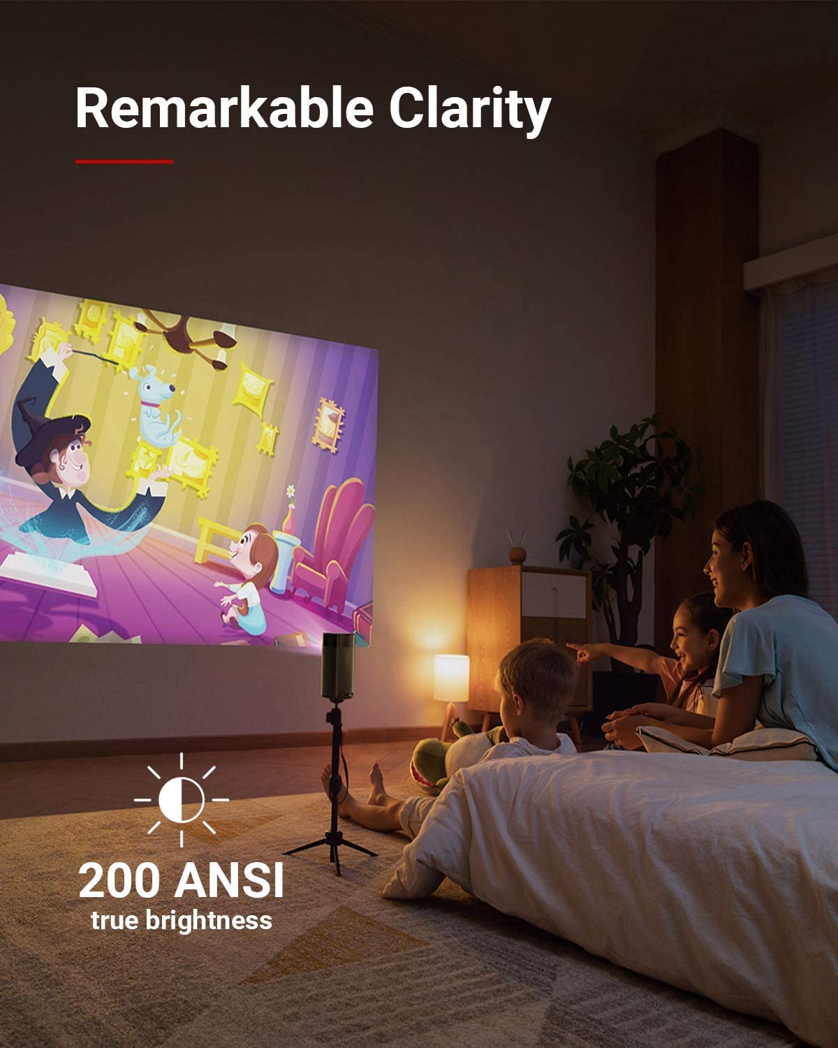 Anker Nebula Apollo Mini Projector with WiFi Connectivity