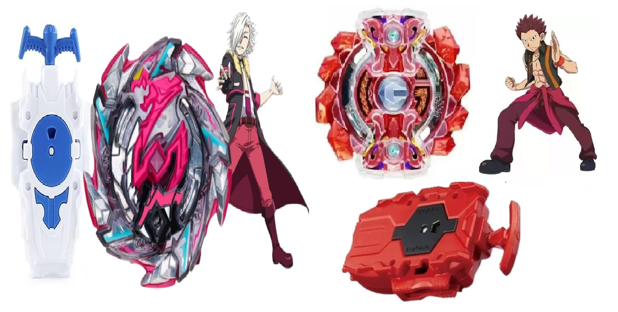 Battle BoosterB113 Hell Salamaander with B-67 Randoom Booster Starter Set Gaming Top Gyro Battling Top Limited Edition