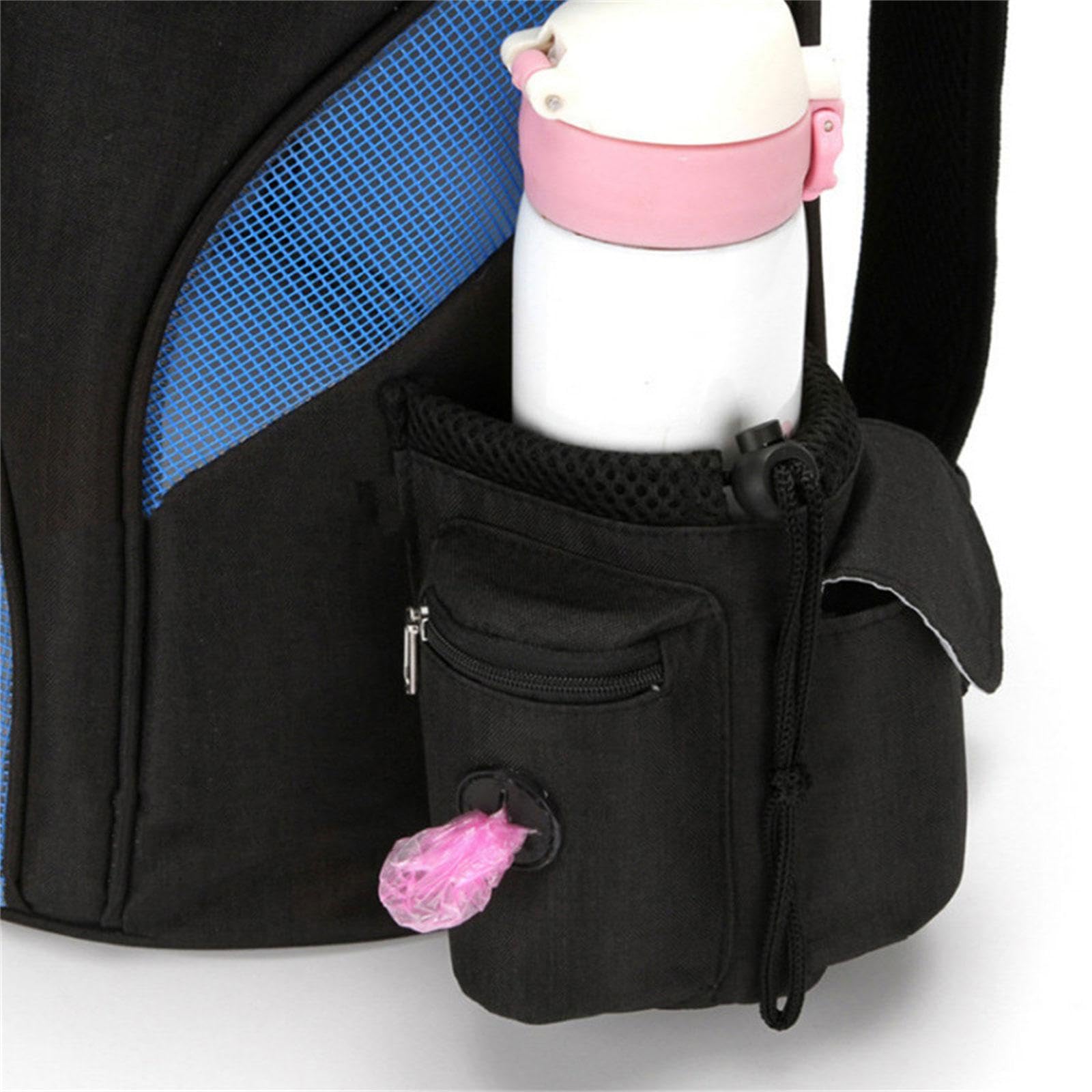 Zaino frontale portatile per cani Borsa pieghevole Zaino per animali domestici Borsa da viaggio per cani Borsa traspirante Borsa per animali domestici Borsa per trasportini per animali domestici Borsa