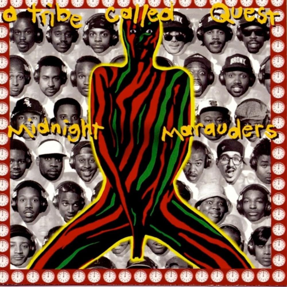 A TRIBE CALLED QUEST - Midnight Marauders (reissue) - limited yellow vinyl LP