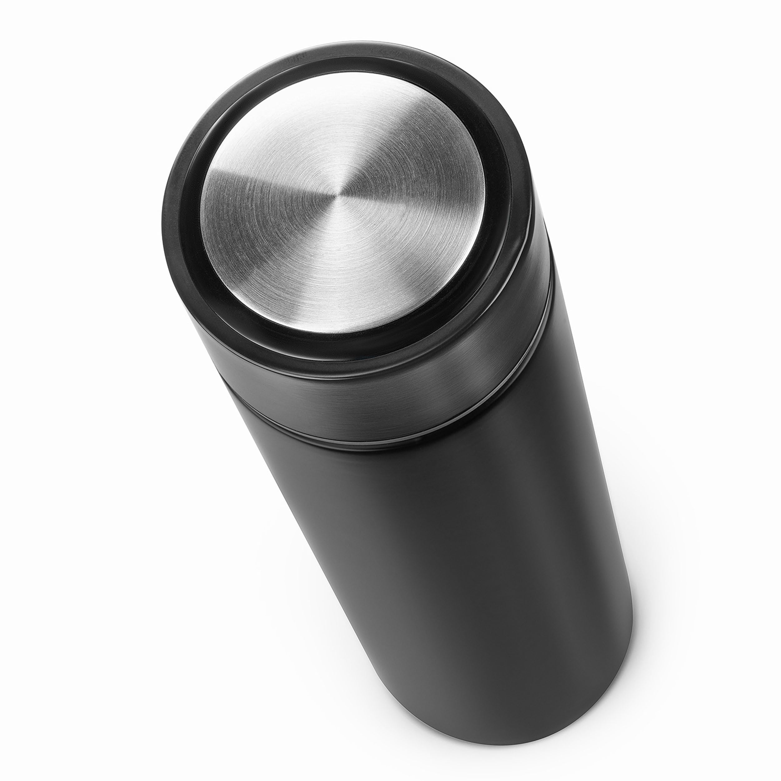 reer Termos ze stali nierdzewnej ColourDESIGN, 450 ml – mały, poręczny, idealny dla dziecka, czarny