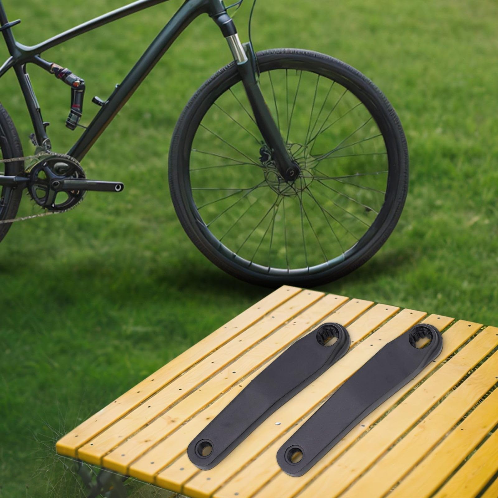 Set di pedivelle per bici elettriche in lega di alluminio compatibile con Bosch e per motori centrali Bafang, interfaccia Isis, lunghezza 170 mm, finitura anodizzata per biciclette elettriche
