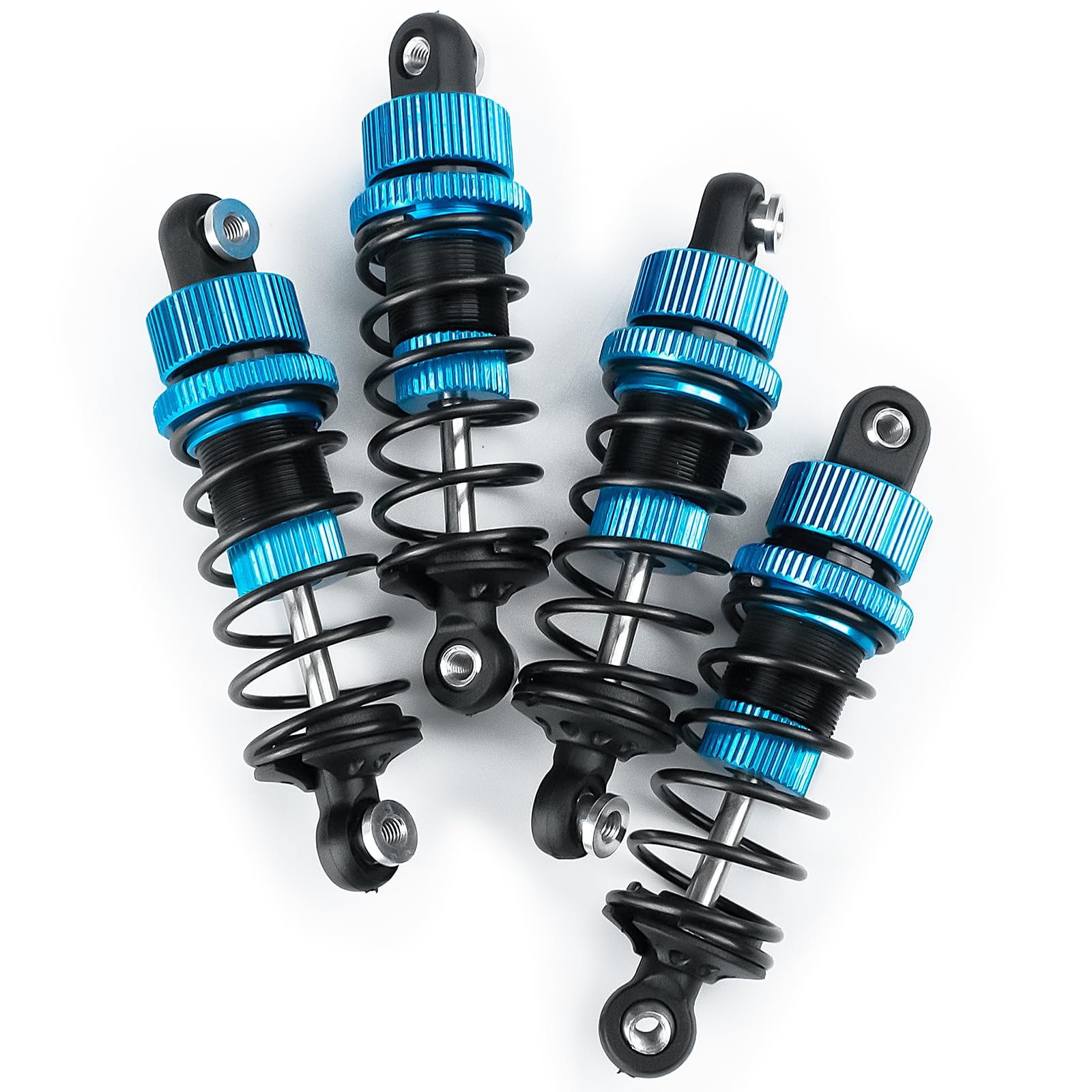 Amazon.co.jp: TRZX 4個 RC の衝撃の前部及び後部衝撃吸収材のダンパー