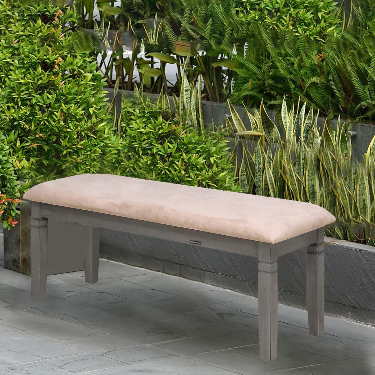 Nilkamal Stanfield New Dining Bench (Grey)