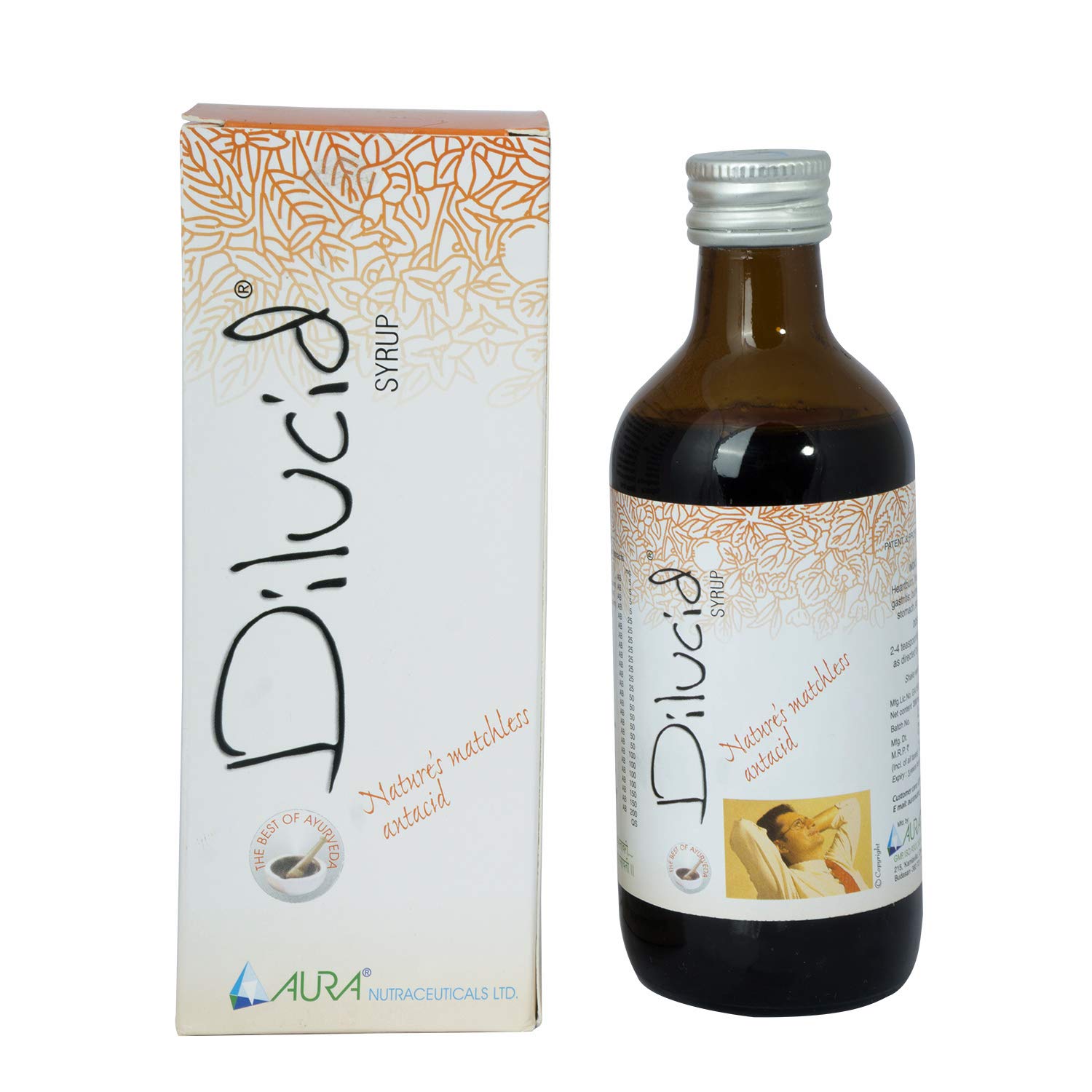 AURA NUTRACEUTICALS LTD Dilucid Ayurvedic Syrup for Nausea and Gastritis - 200 ml (B083WGLDCT) Amazon Price History, Amazon Price Tracker