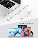 1ft iPhone Charger Cord Short, 5Pack USB to Lightning Cable Compatible with Apple iPhone 13 12 11 Pro Max Xs Xr X 8 7 6 Plus 5 SE, iPad Air/Mini, Charging Stations
