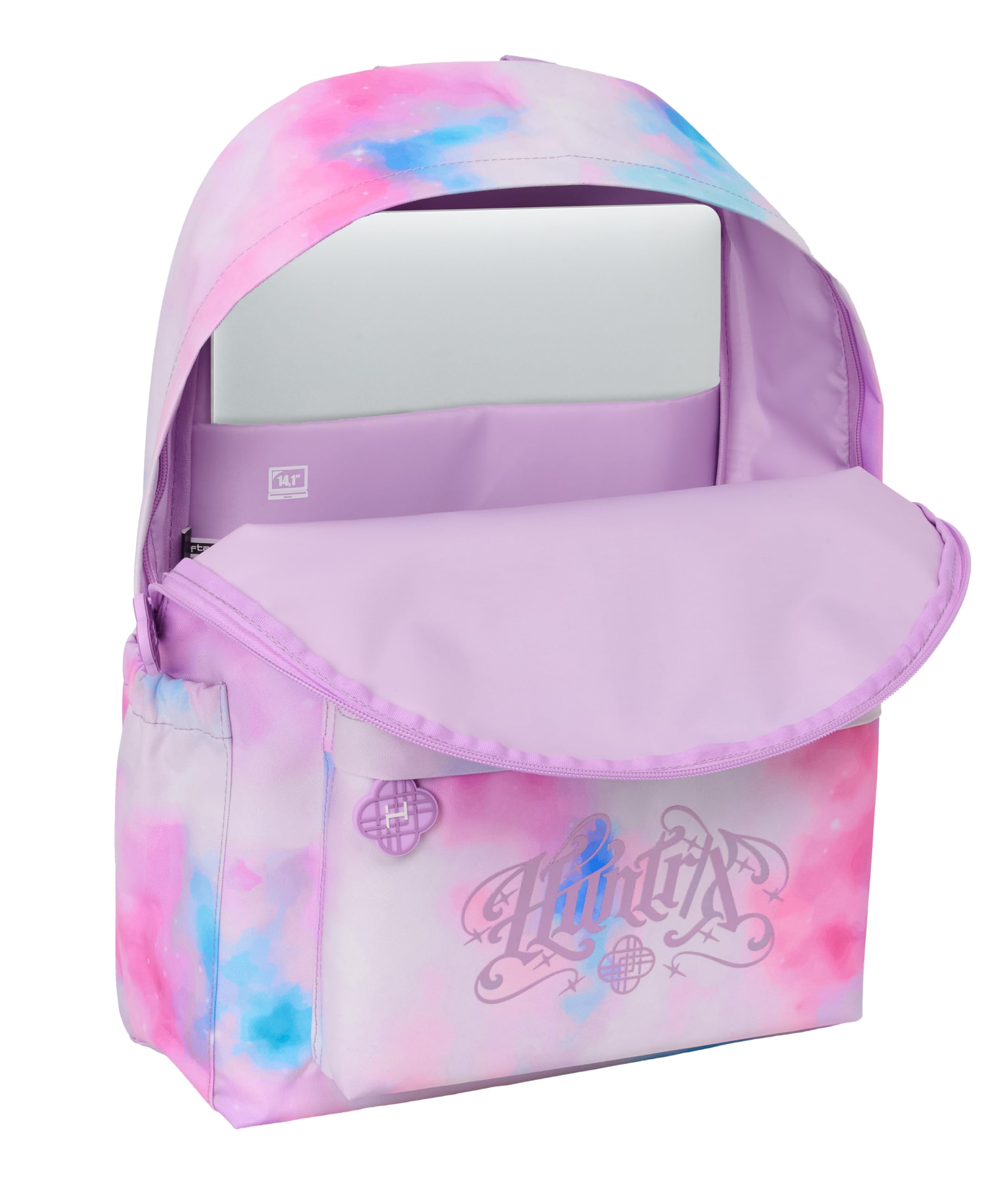 K-POP Demon Hunters - ARTIST - Mochila para Portátil 14.1", Ideal para Jóvenes de Diferentes Edades, Cómoda y Versátil, Resistencia, 31x13x43 cm