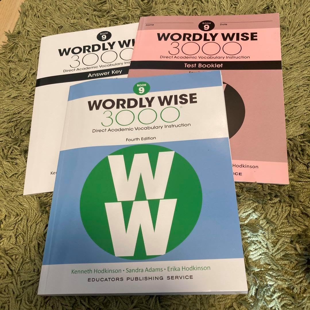 WORDLY WISE 3000 レベル9セット WORDLY WISE 3000 第3版 全9冊セット