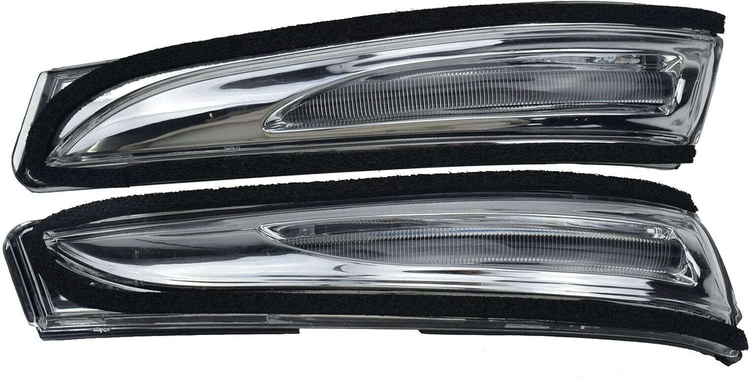 BIG TIGER PARTS Genuine OEM 87614-3X000 87624-3X000 Outside Mirror Signal Lamp LH & RH 2pcs Set / 876143X000 876243X000 for Hyundai Elantra 2011-2017 Veloster 2012-2017 Accent 2013-2014